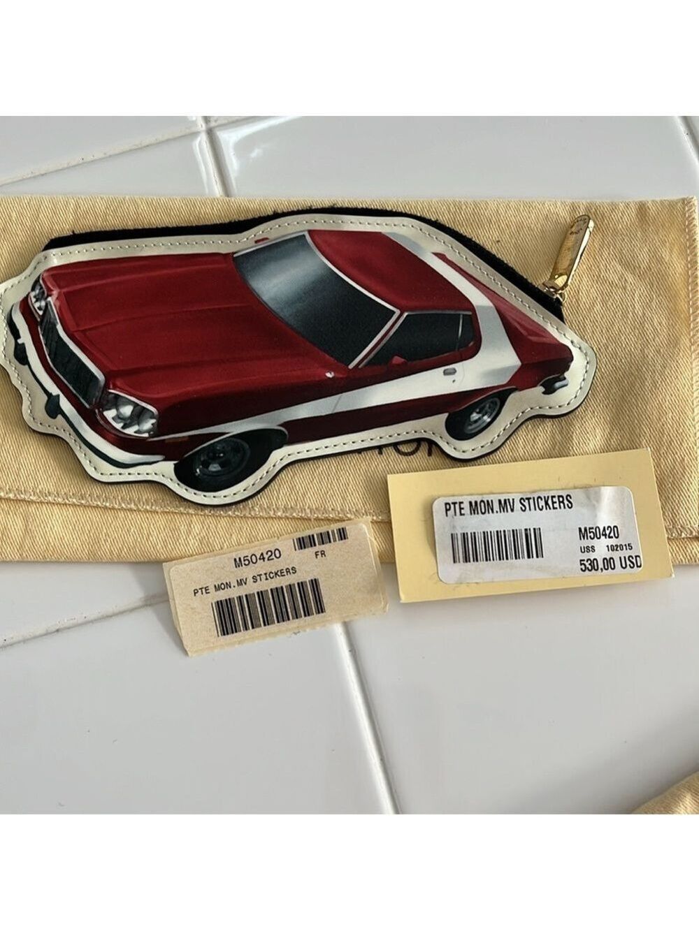 Louis Vuitton Ltd. Ed. Stickers coin purse